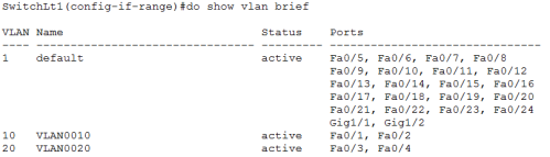 VLAN configuration (including Inter-VLAN & VTP)  Miftah 